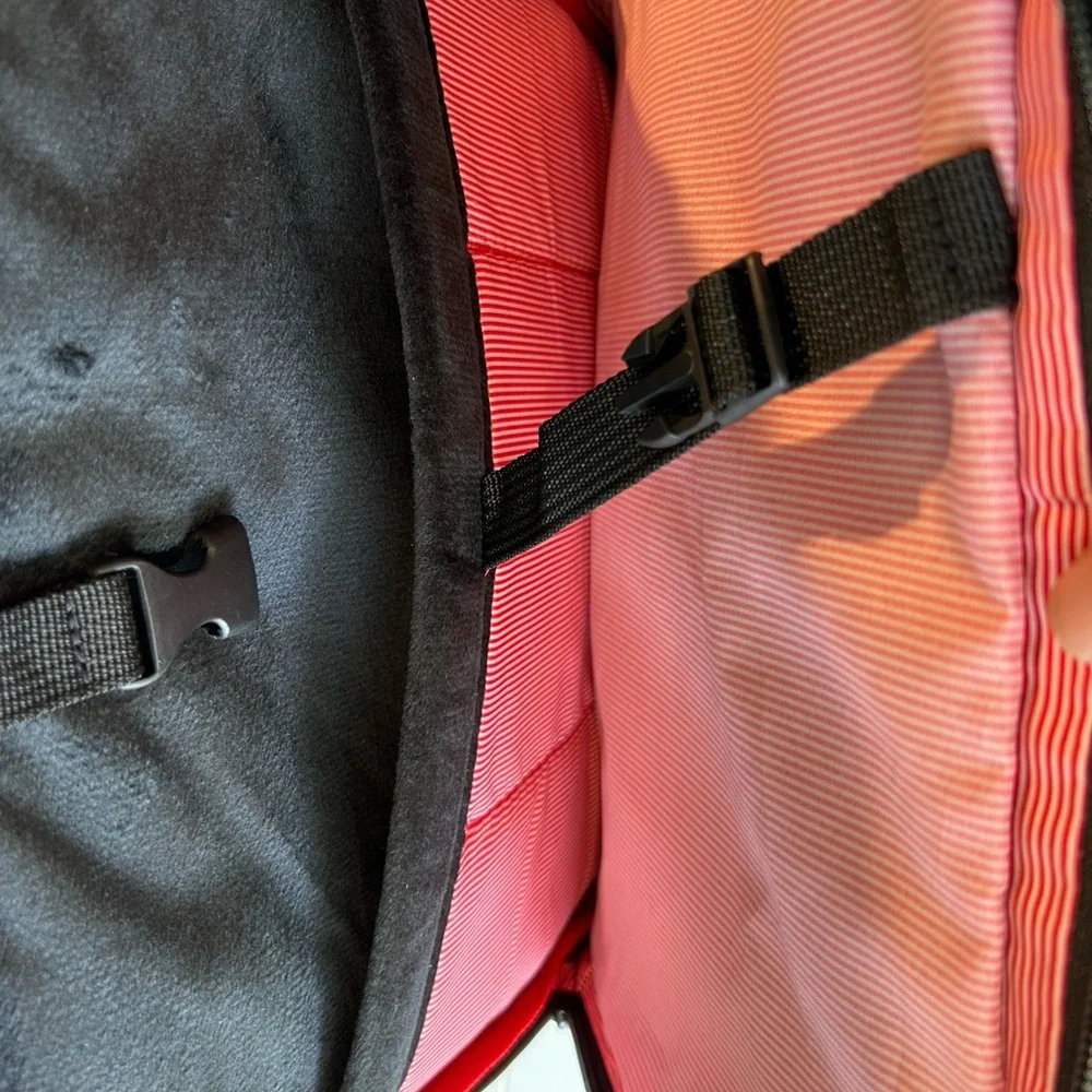 Journeyman Backpack Black Brown Laptop Travel School Organize NWT